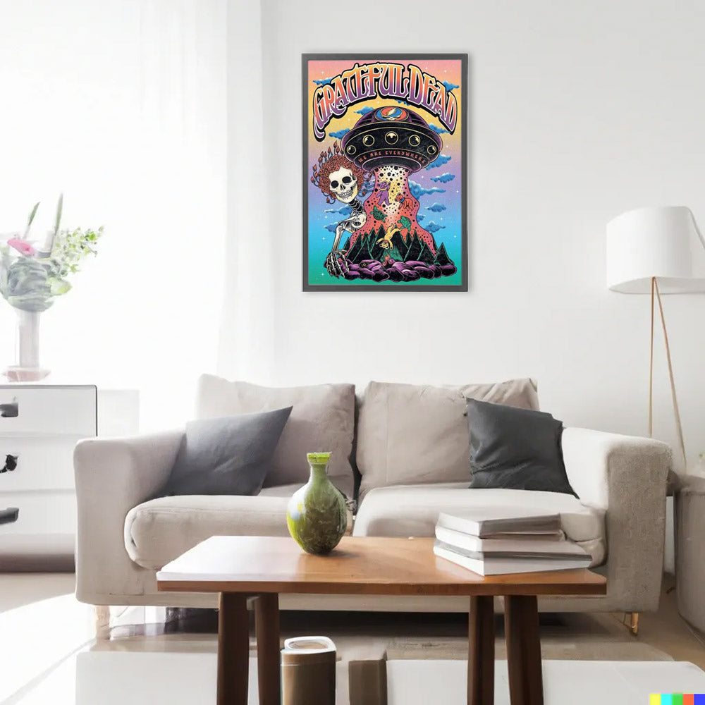 GRATEFUL DEAD グレイトフルデッド - Bertha UFO / ポスター 【公式