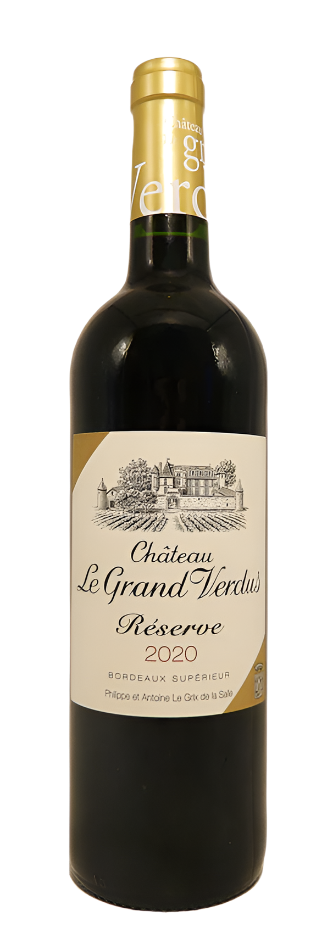 Bordeaux Superior Reserve, Rouge, 2020 by Chateau Le Grande Verdus