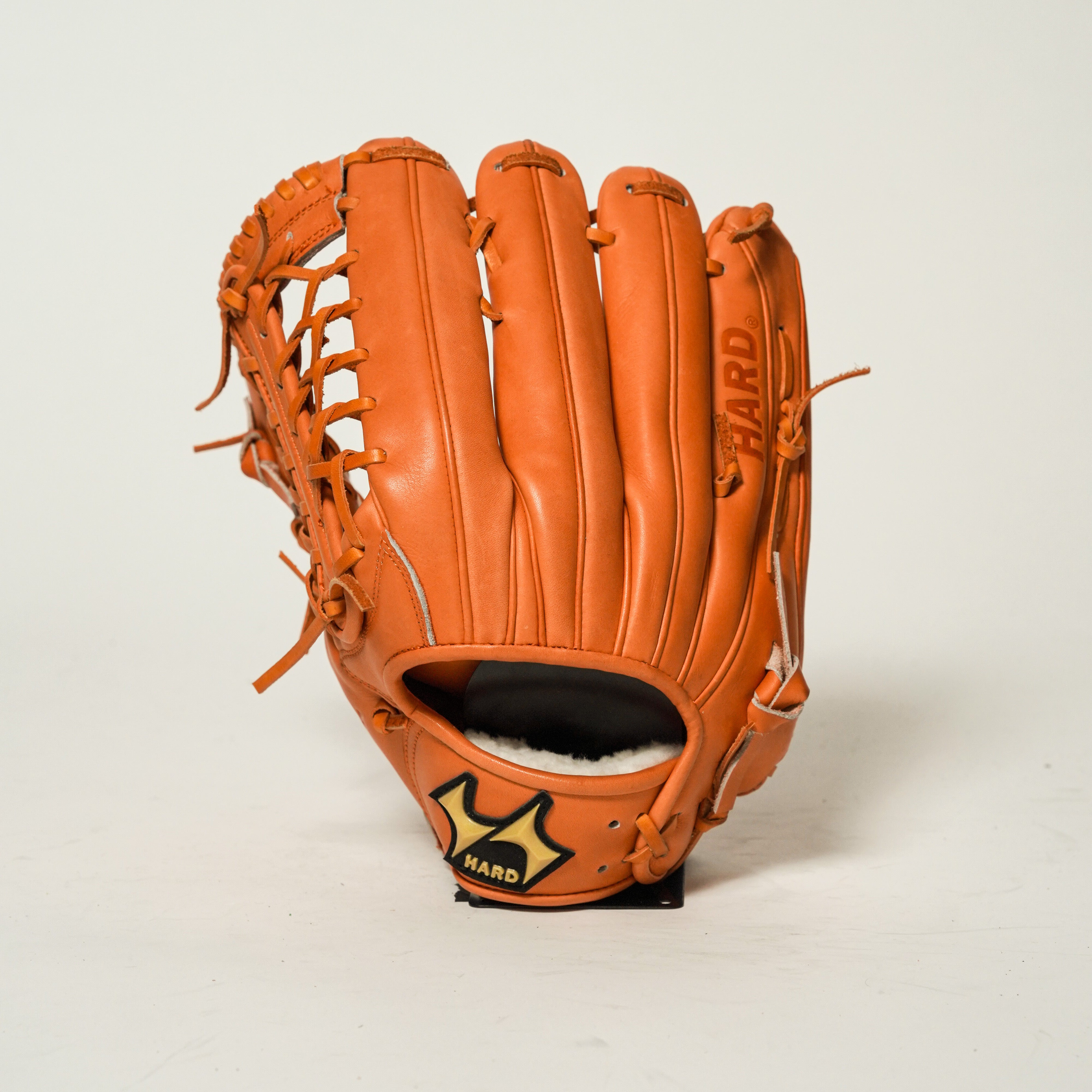 ハードスポーツ】硬式グラブ/送料無料/HZ-50703/左投げ/オレンジ/OR/33
