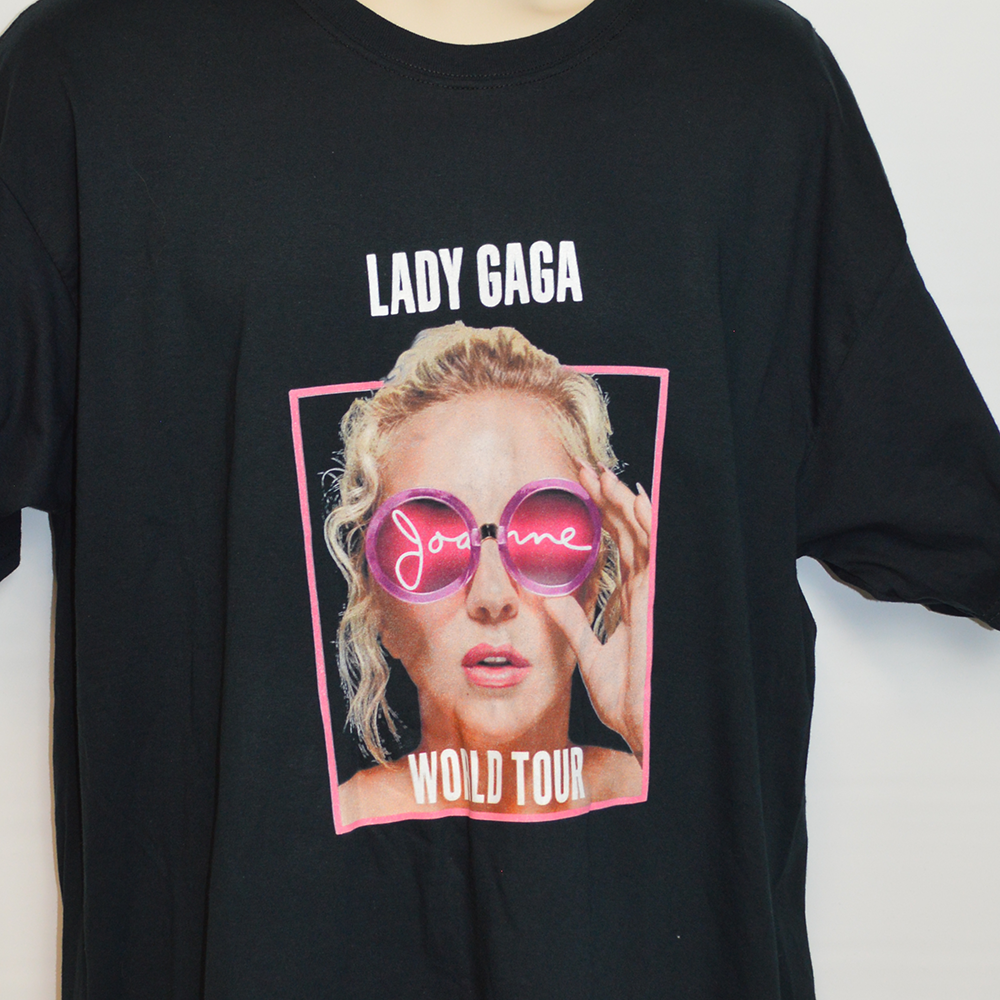 Short Sleeve T-Shirt: Lady Gaga - Axl - Black – Worldwide Shirts