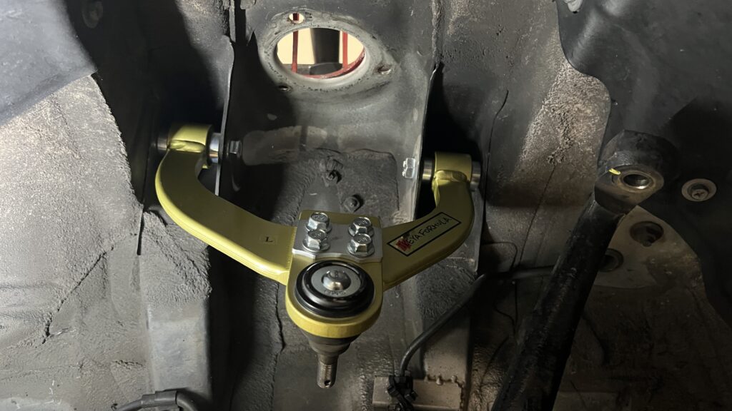 JZX100フロントアッパーアーム交換しました | yz works ワンオフ