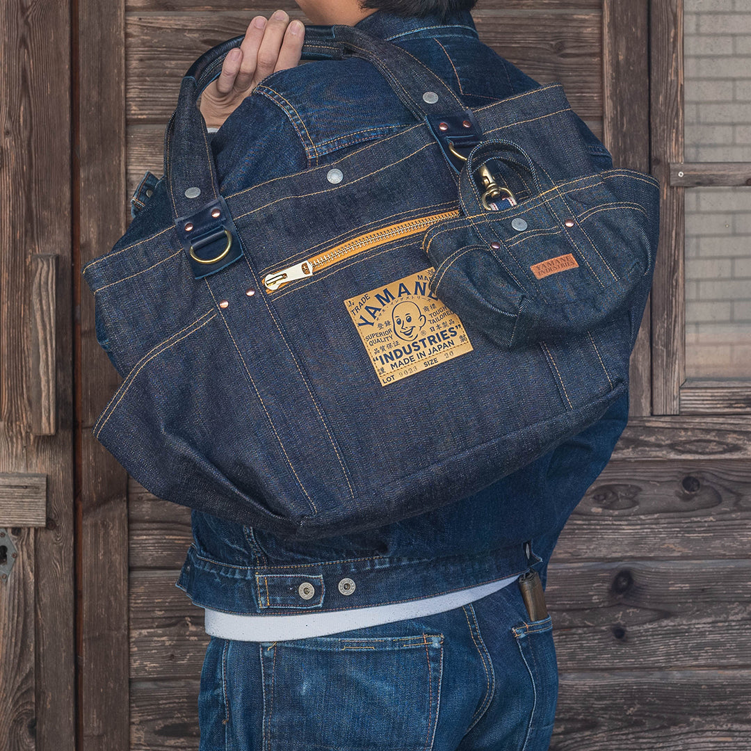 Lot.9023 Denim Zip Tool Bag with Pouch 20