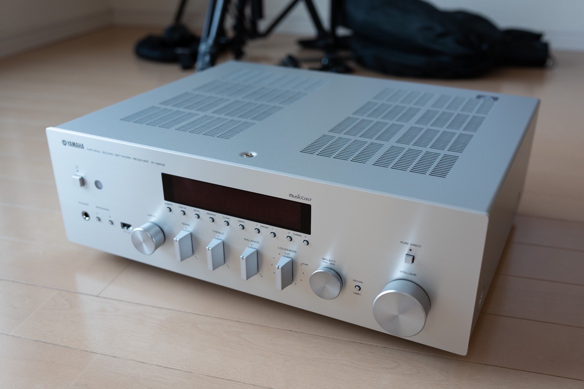 オーディオをYAMAHAのR-N602に買い替えた話。