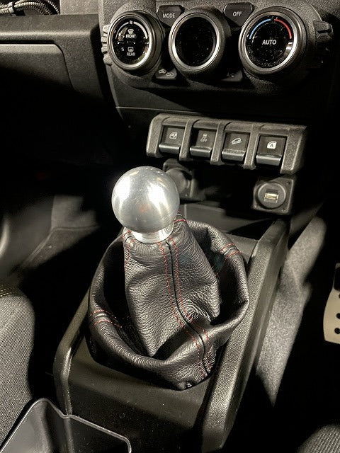 Shift knob and shift boot for Suzuki JB64W Jimny 2018y/07