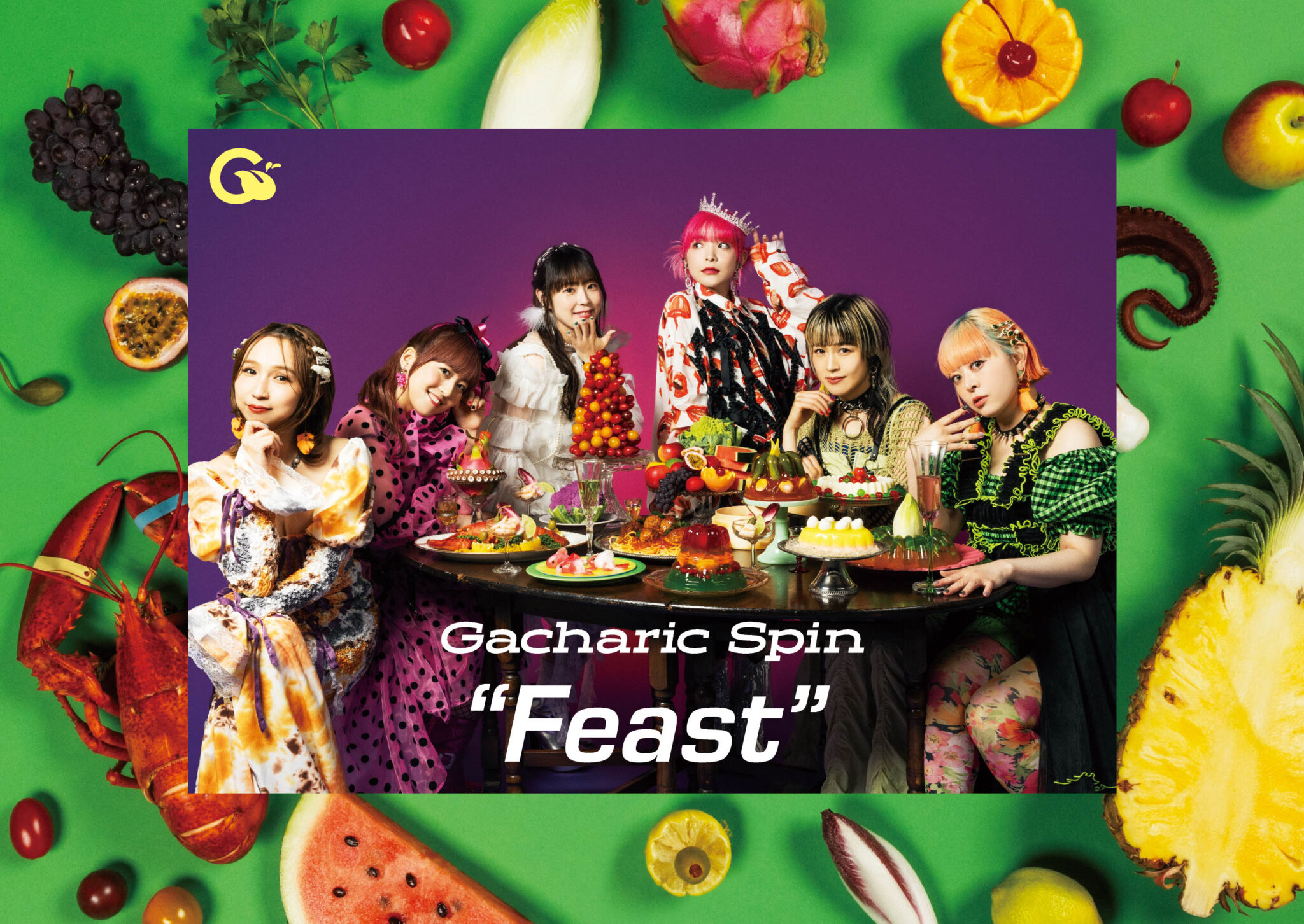RELEASE INFO】Gacharic Spin - 15周年記念ALBUM 『Feast』2024.10.9