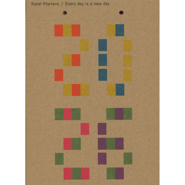 Karel Martens - Calendar 2026 – 50 Watts Books