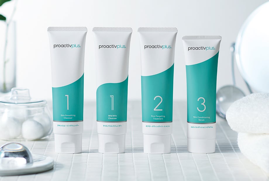 基本の3ステップ】薬用スマートセット｜商品一覧 - プロアクティブ