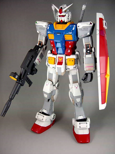 メガサイズモデル 1/48 ガンダム 完成写真