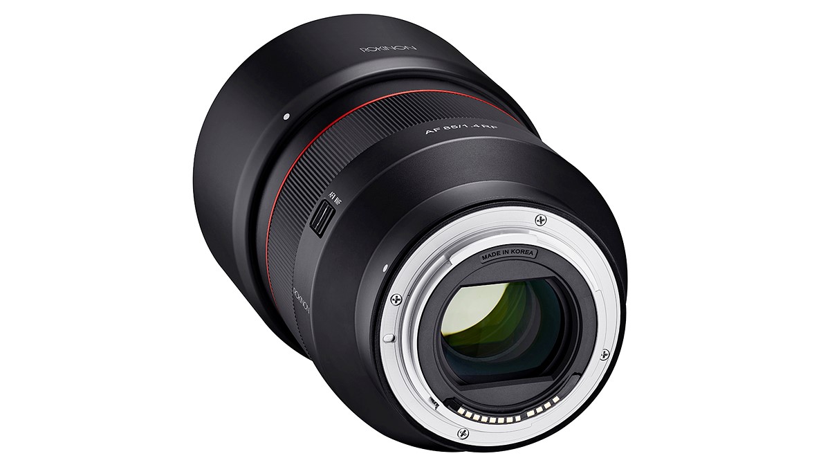 Samyang announces its AF 85mm F1.4 lens is now available for Canon