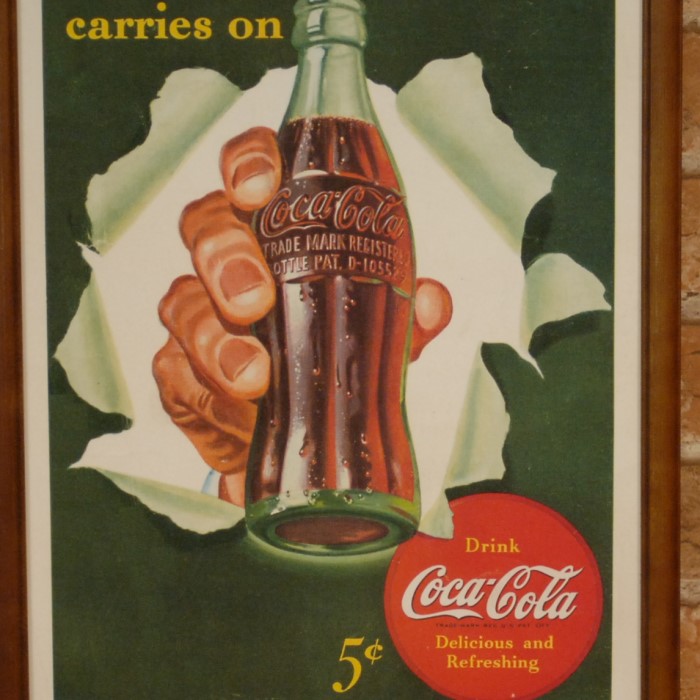 アメリカ雑貨通販 フィフティファイブ / 復刻ポスター B4フレーム付き