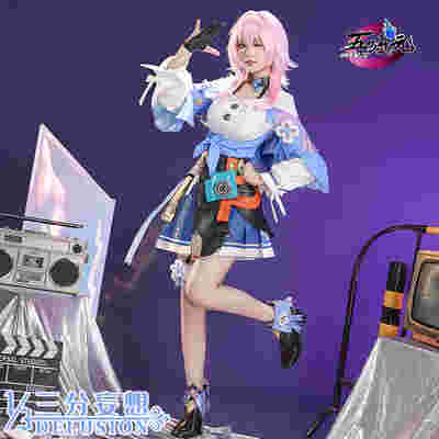 三分妄想 崩壊スターレイル コスプレ 長夜月 記憶三月なのか ウィッグ