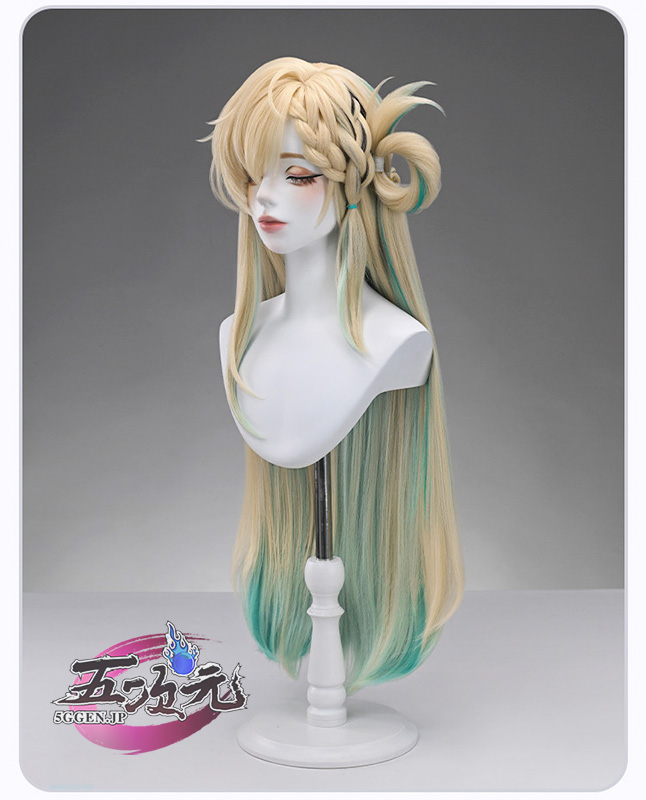 三分妄想 鳴潮 リンネー コスプレ ウィッグ