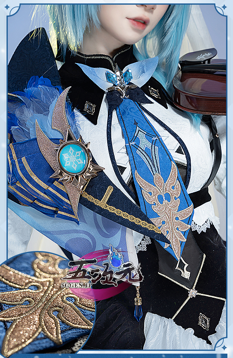 猫屋小舗 原神 コスプレ エウルア 世界の鎮魂曲 同人衣装