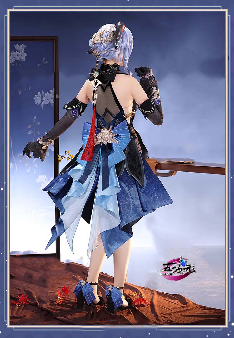 三分妄想 原神 コスプレ 甘雨 スキン 玄玉瑶芳 海灯祭 衣装