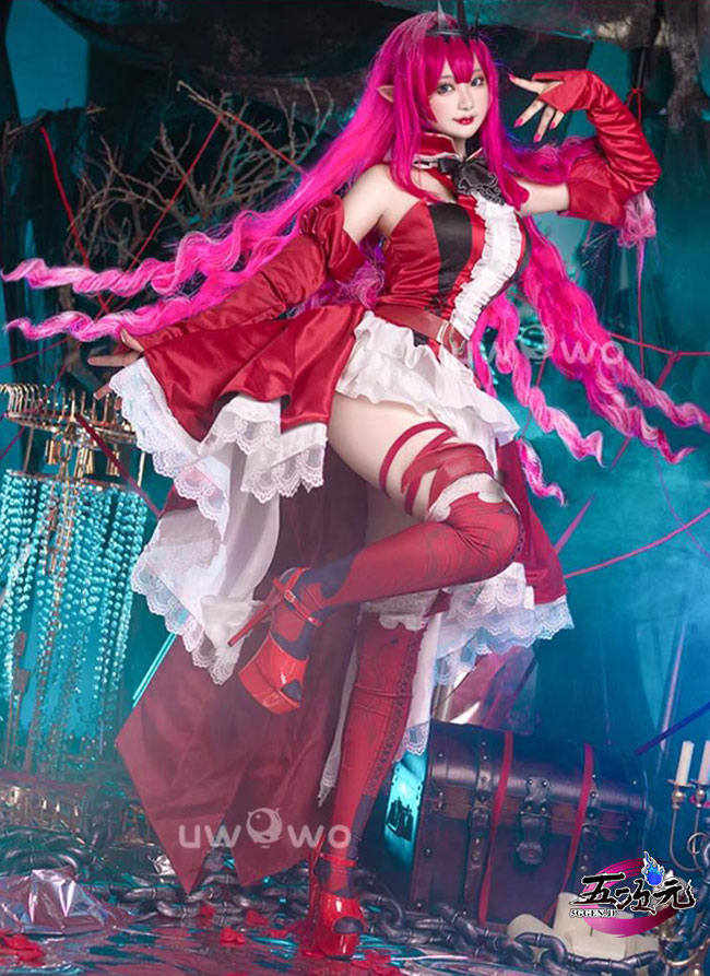 UWOWO FGO コスプレ バーヴァンシー 妖精騎士トリスタン 初期段階 衣装