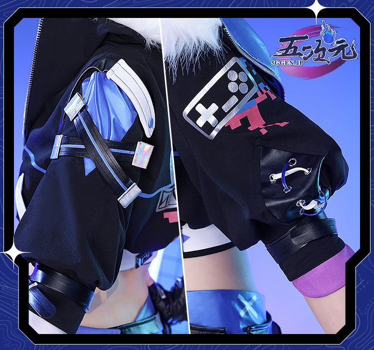 三分妄想 崩壊スターレイル コスプレ スタレ 銀狼 ぎんろう 衣装