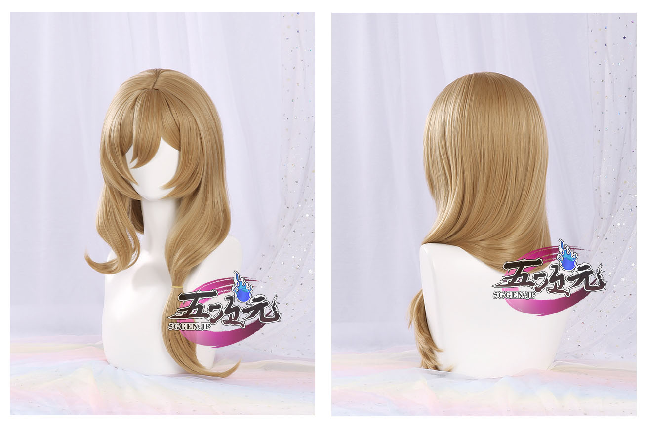 三分妄想 原神 コスプレ リサ コスプレ ウィッグ