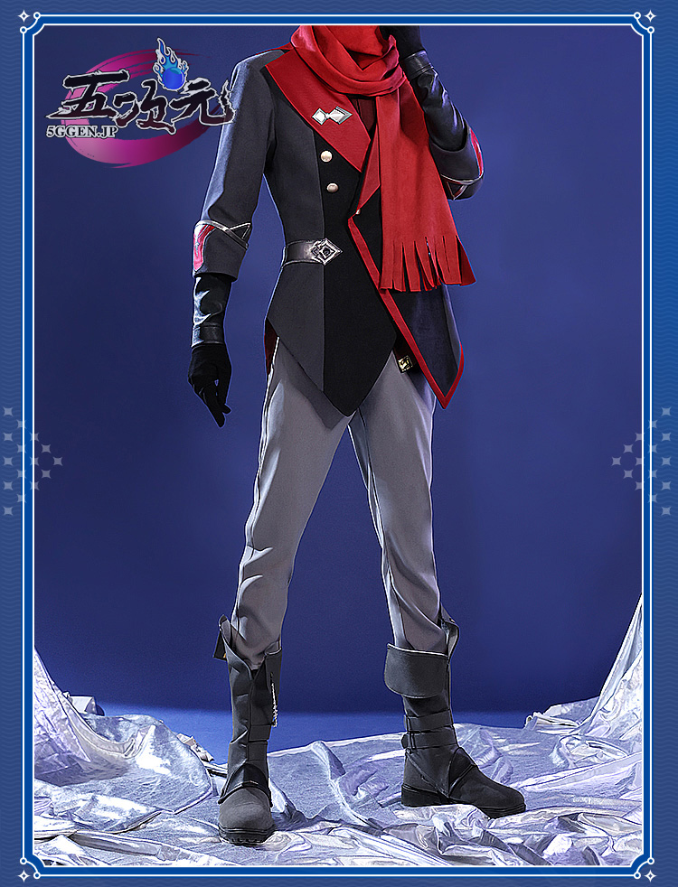 三分妄想 原神 コスプレ タルタリヤ ファデュイ マントの内部衣装