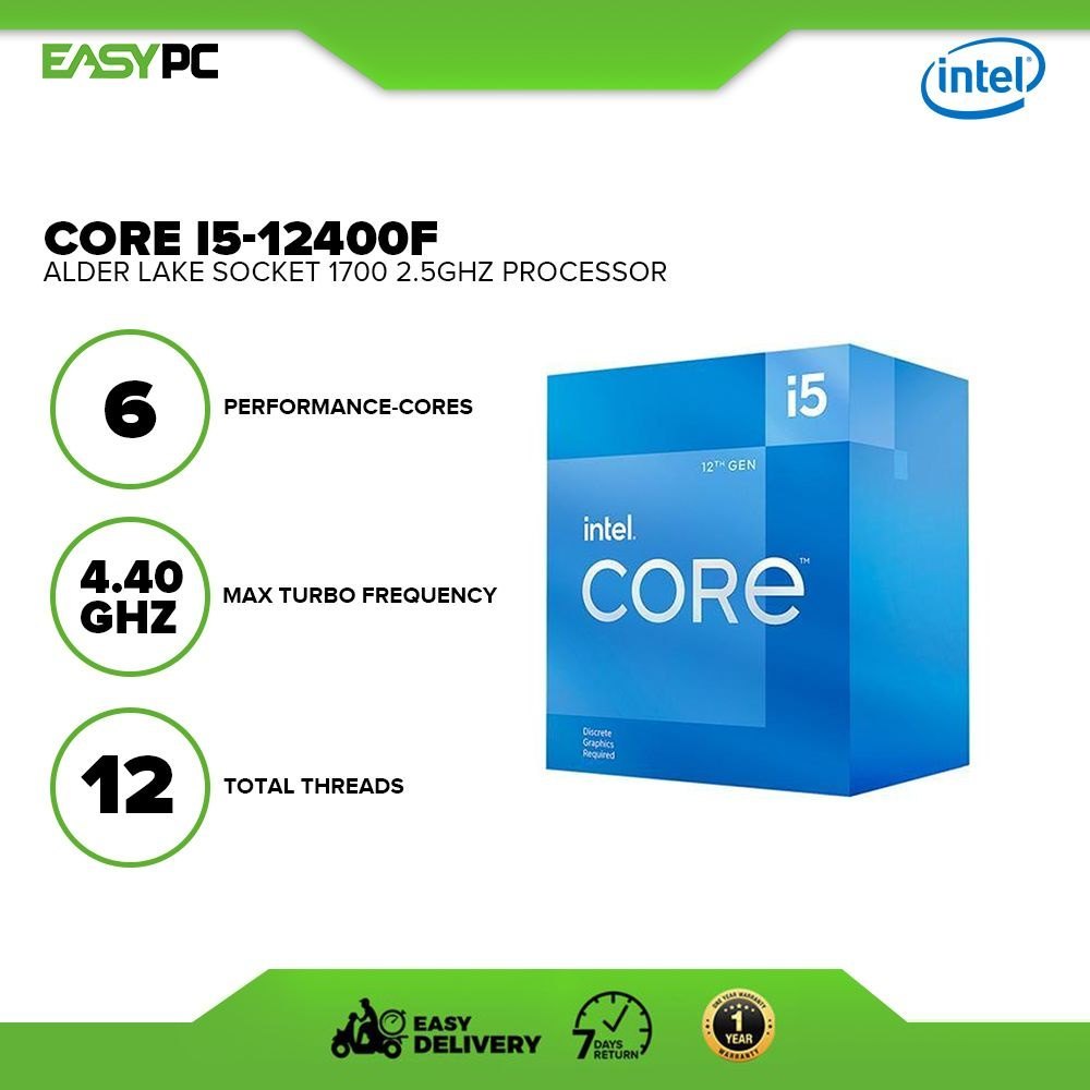 Dos Black I5 12400F Intel CPU at ₹ 8000/piece in Mumbai | ID