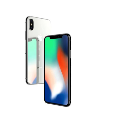 Apple Refurbished iPhone X 256GB Silver Mobile phone, 7MP at