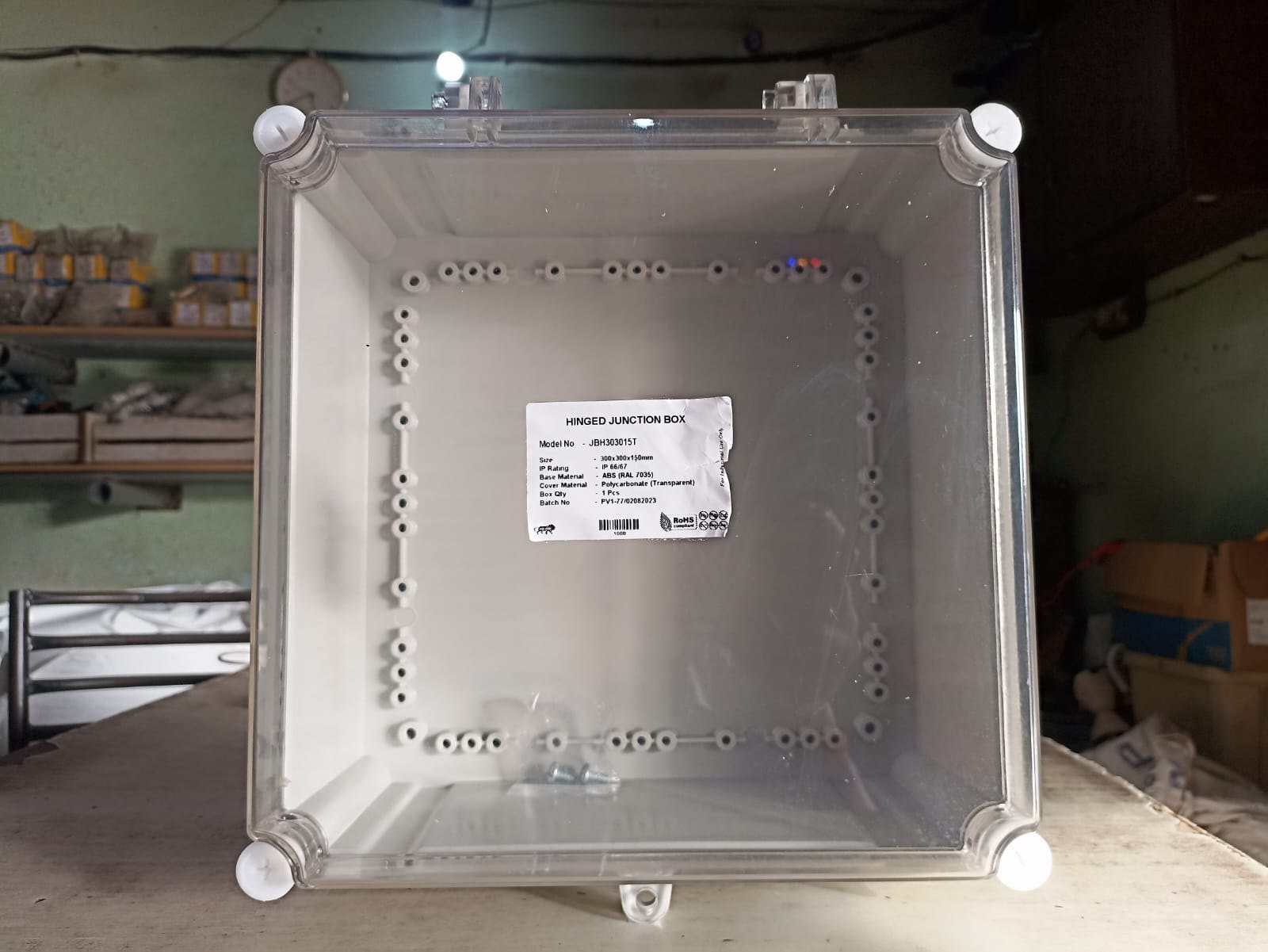 ABS Plastic Enclosure Box 300X300X150, IP67 at ₹ 850/piece in