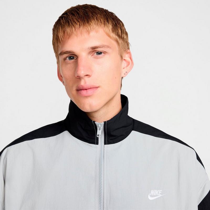 NIKE Men's Nike Club Woven Oversized Track Jacket - Free Shipping