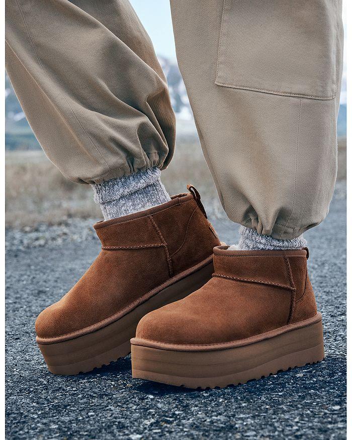 UGG Women's Classic Ultra Mini Platform Boots - Shoes - Free