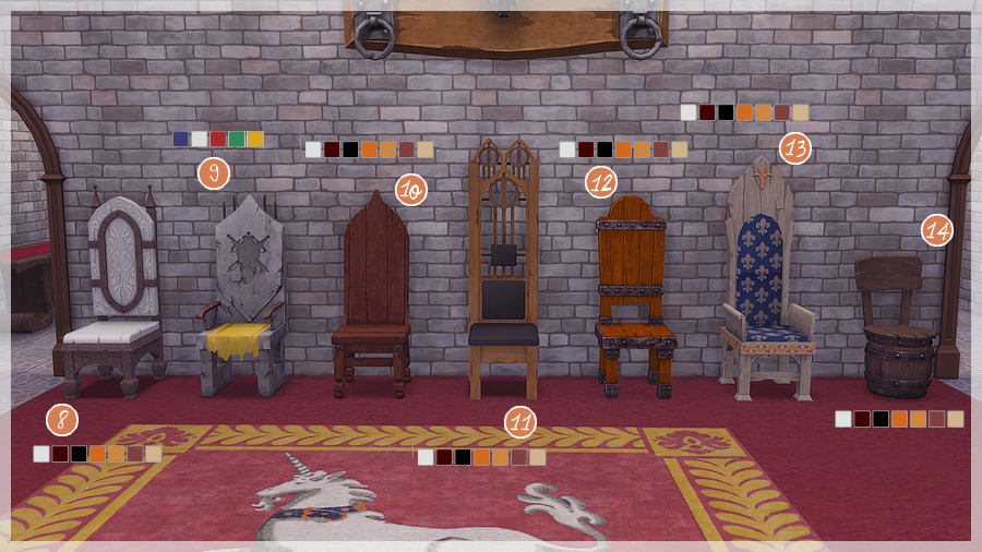 Zx-Ta — Dining chairs from TSM V2.0 Part 1 Like I said a