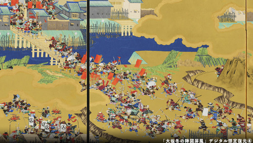 0007.大坂の陣 名場面10選【結果発表】 | 「大坂冬の陣図屏風