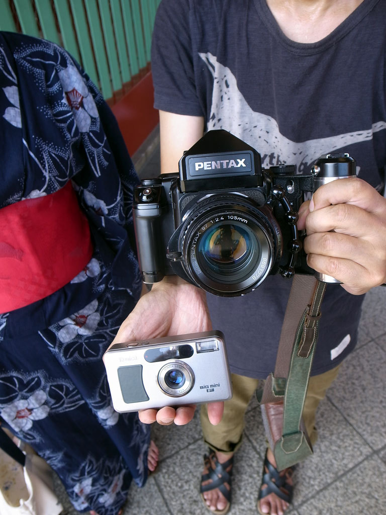 tokyo camera style — Asakusa Pentax 67II with 105mm f2.4 lens