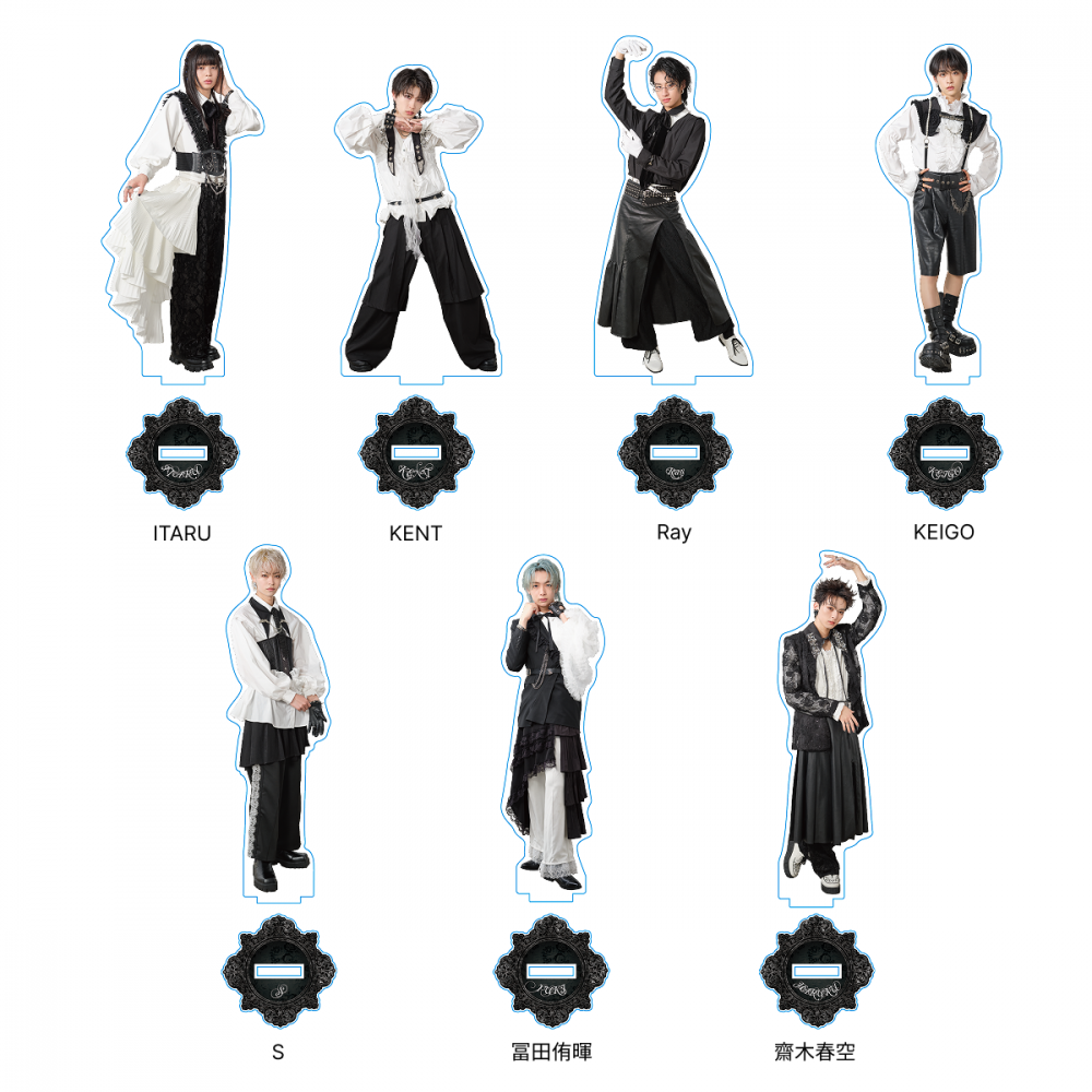 Acrylic Stand vol.7 | 龍宮城 OFFICIAL SHOP｜龍宮城 公式グッズ通販