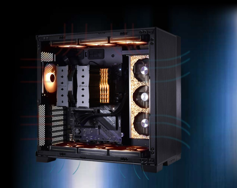 Lian Li O11 Dynamic EVO Tempered Glass ATX Mid-Tower Computer Case