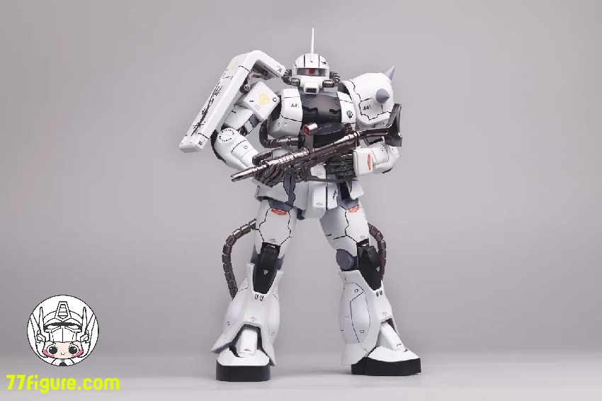 Ace 1/72 ザク 白アップグレードVer. 塗装済み可動フィギュア