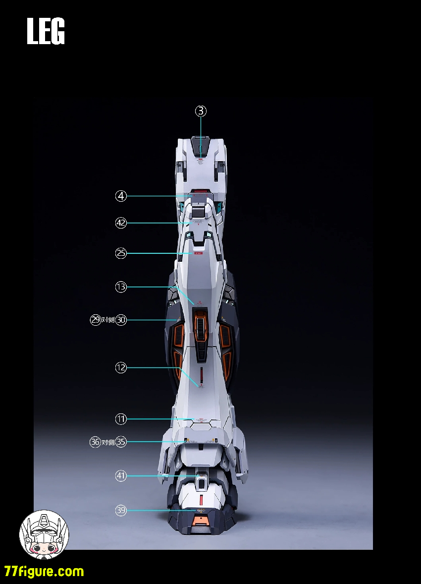 拾壱零 Studio RX-93 MGKA Hi-v / Farmer Creations 1/100 招財モー用