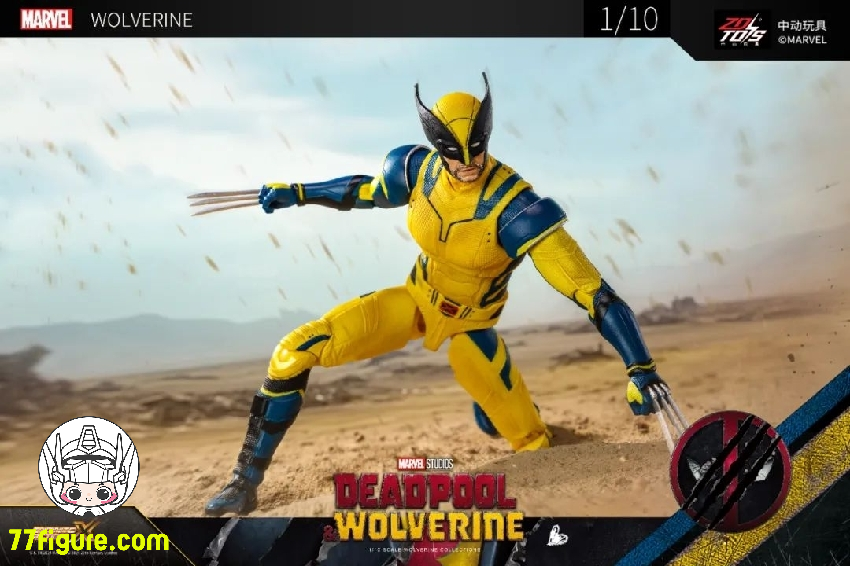 中動玩具 1/10 『デッドプール&ウルヴァリン』ウルヴァリン 塗装済み