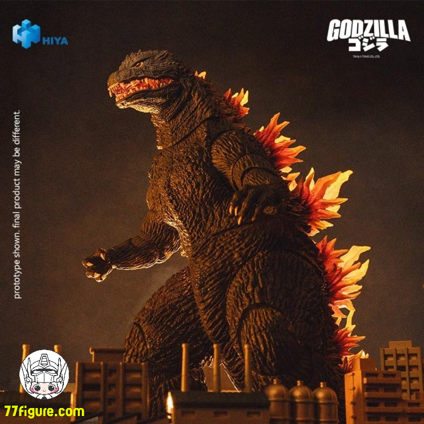 Hiya Toys Exquisite Basic シリーズ ゴジラ 2000 放射性ゴジラ 塗装