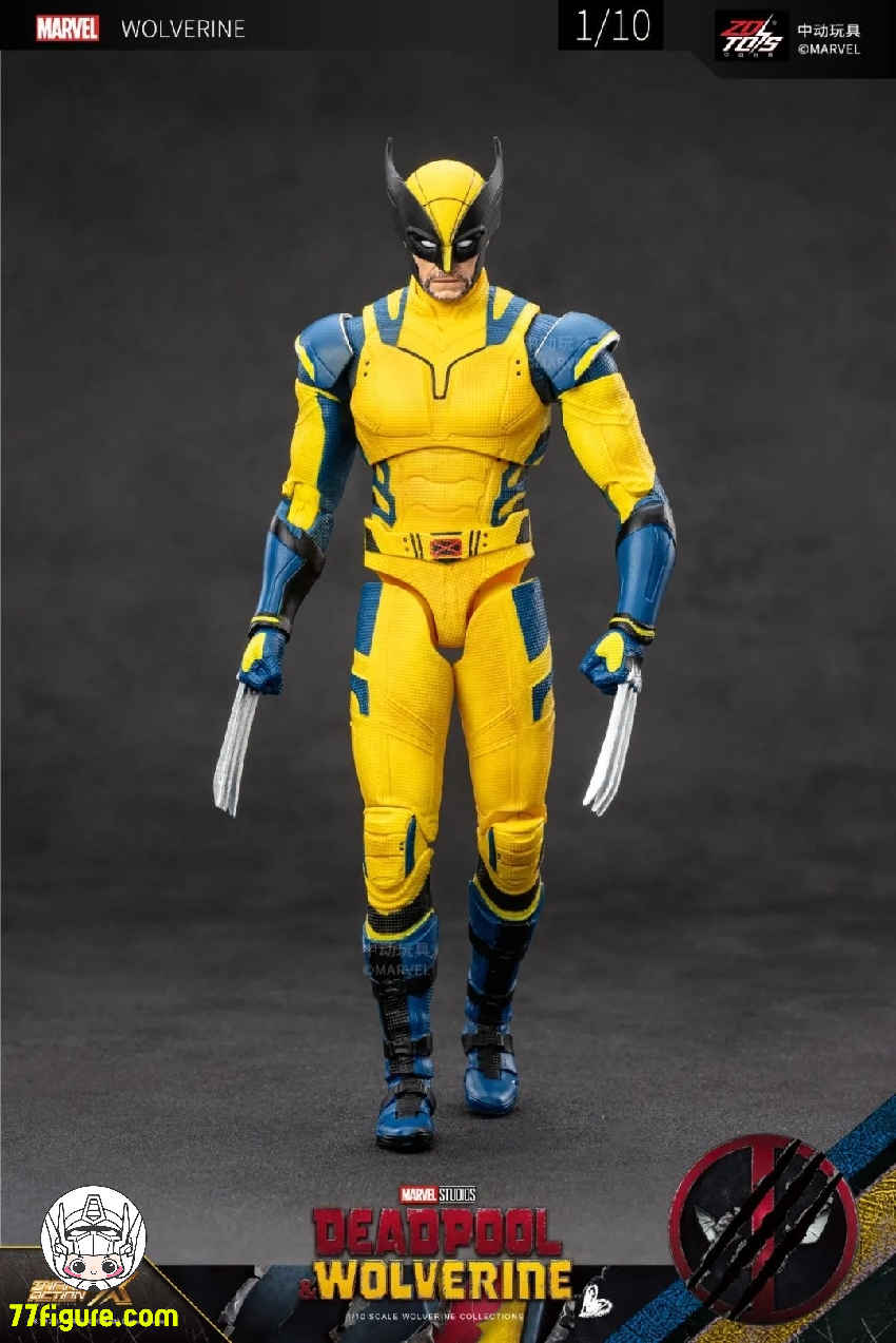 中動玩具 1/10 『デッドプール&ウルヴァリン』ウルヴァリン 塗装済み