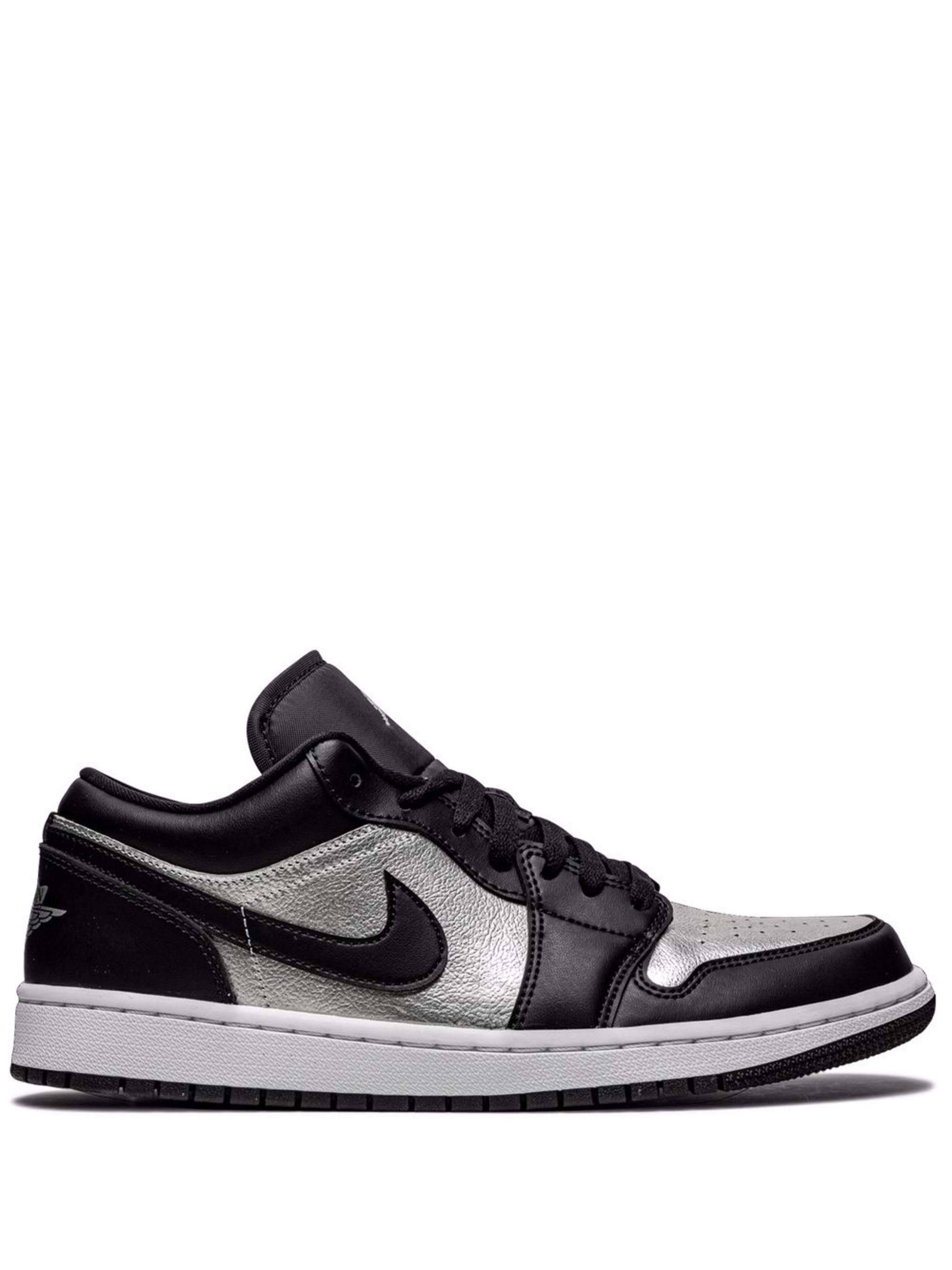 Nike Air Jordan 1 Low 'Black Metallic Silver' - AG Multimarcas Imports