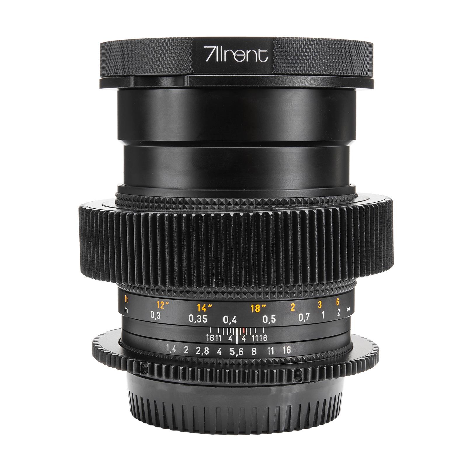 Zeiss Contax 35mm/1.4 Distagon Cinemodded to EF | 711rent.com