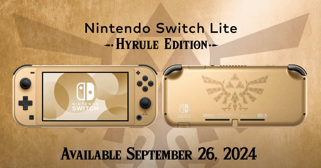 Hyrule Edition Nintendo Switch Lite pre-orders now live