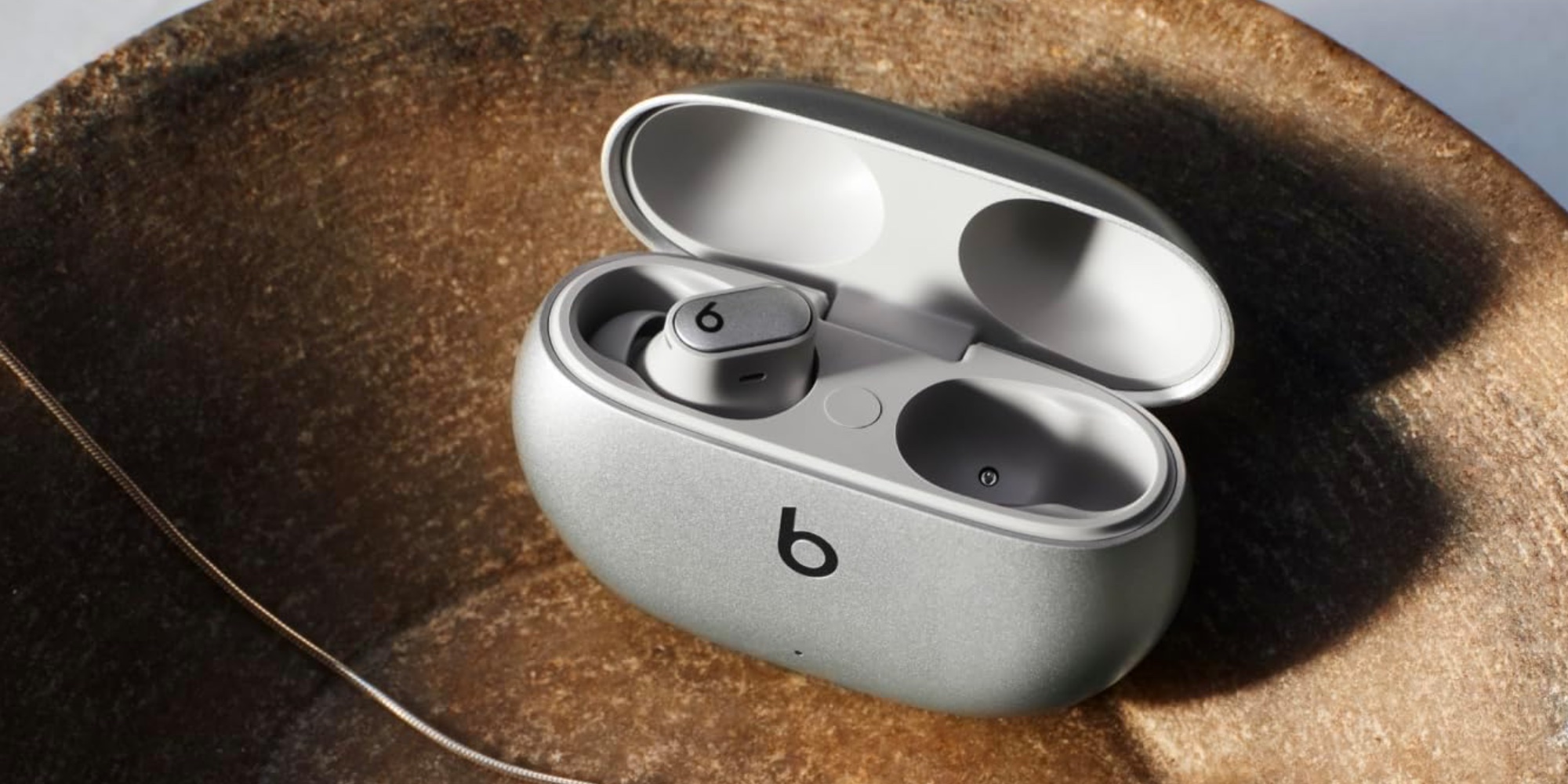 Beats Studio Buds+ come in a new Cosmic Silver design at $130
