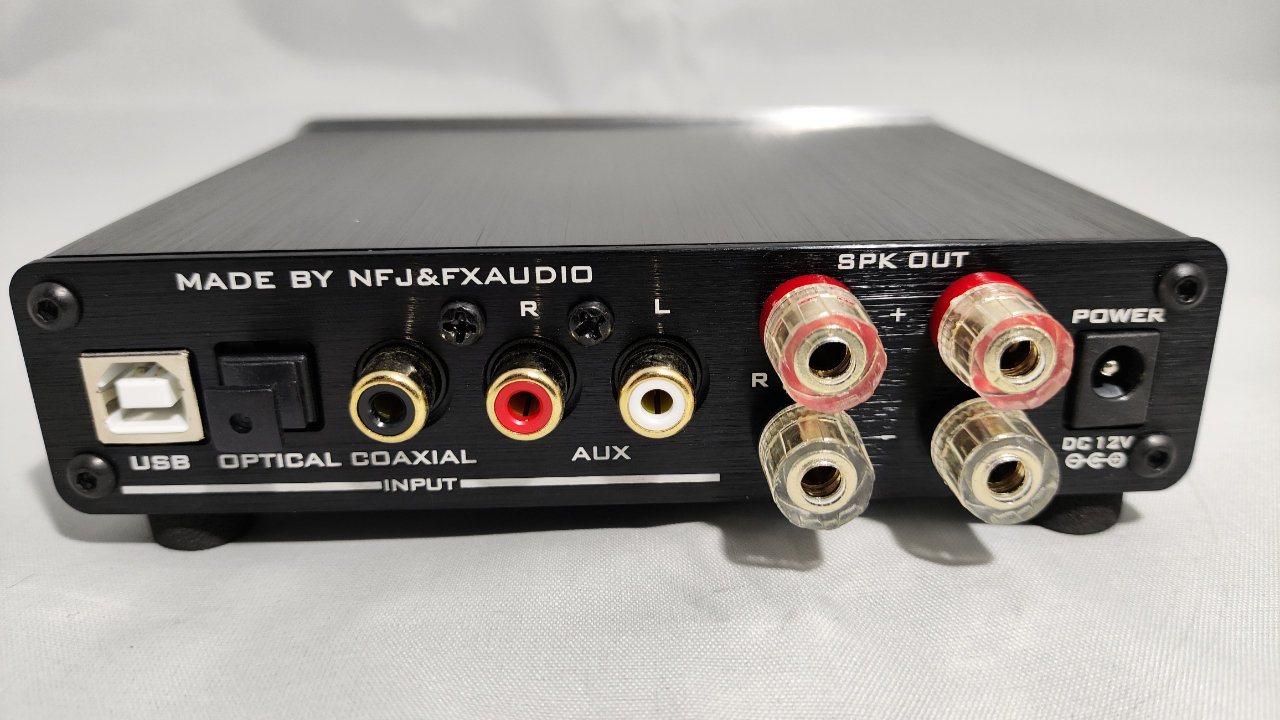 FX-AUDIO- D302J++をレビュー：ハイレゾ（24bit/192kHz）対応デジタル