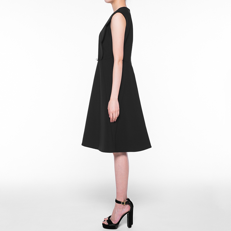 YOKOCHAN（ヨーコチャン）スカラップパールフレアドレス-ドレス