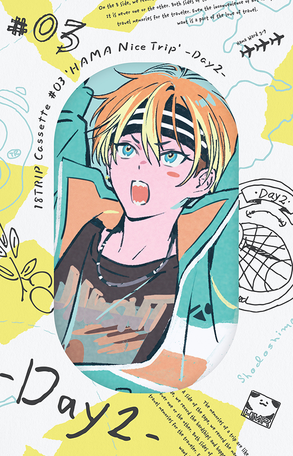 カセットテープ『18TRIP Cassette #02 'HAMA Nice Trip' -R1ze