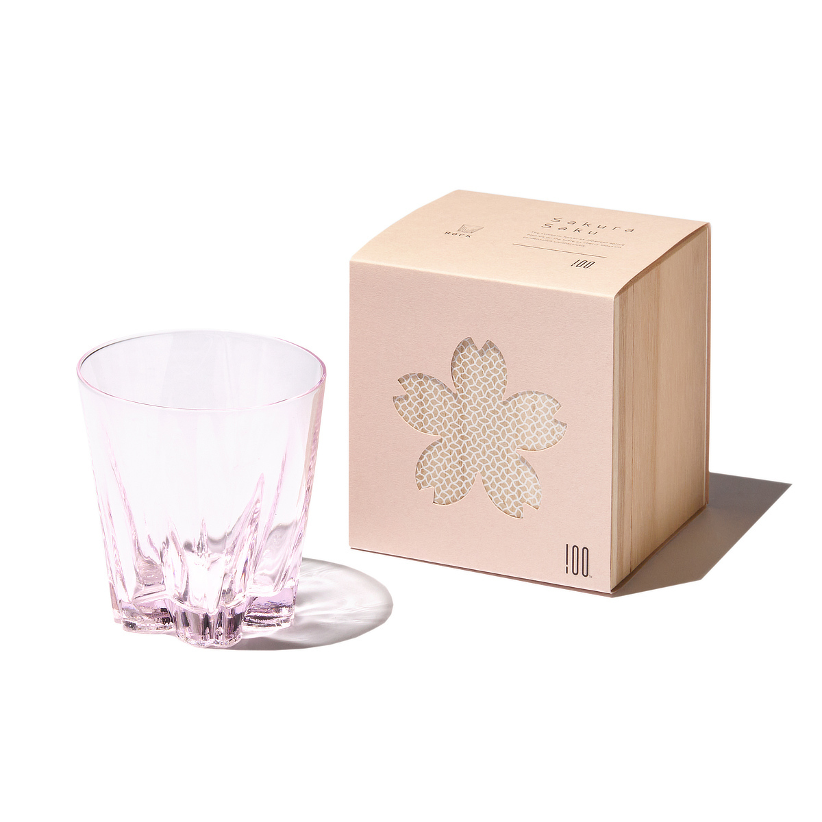 ロック260ml／単品》日本酒、焼酎、ウィスキーロックに、持ち上げると