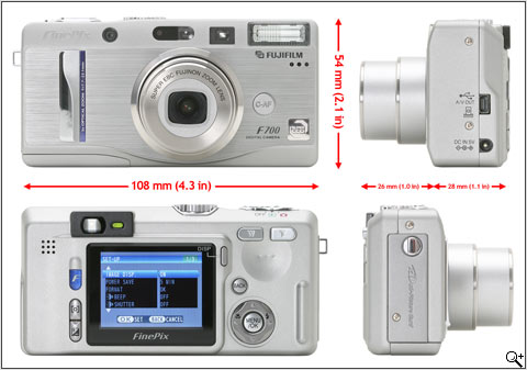 Fujifilm FinePix F700 Review: DPReview | Photography News, Gear