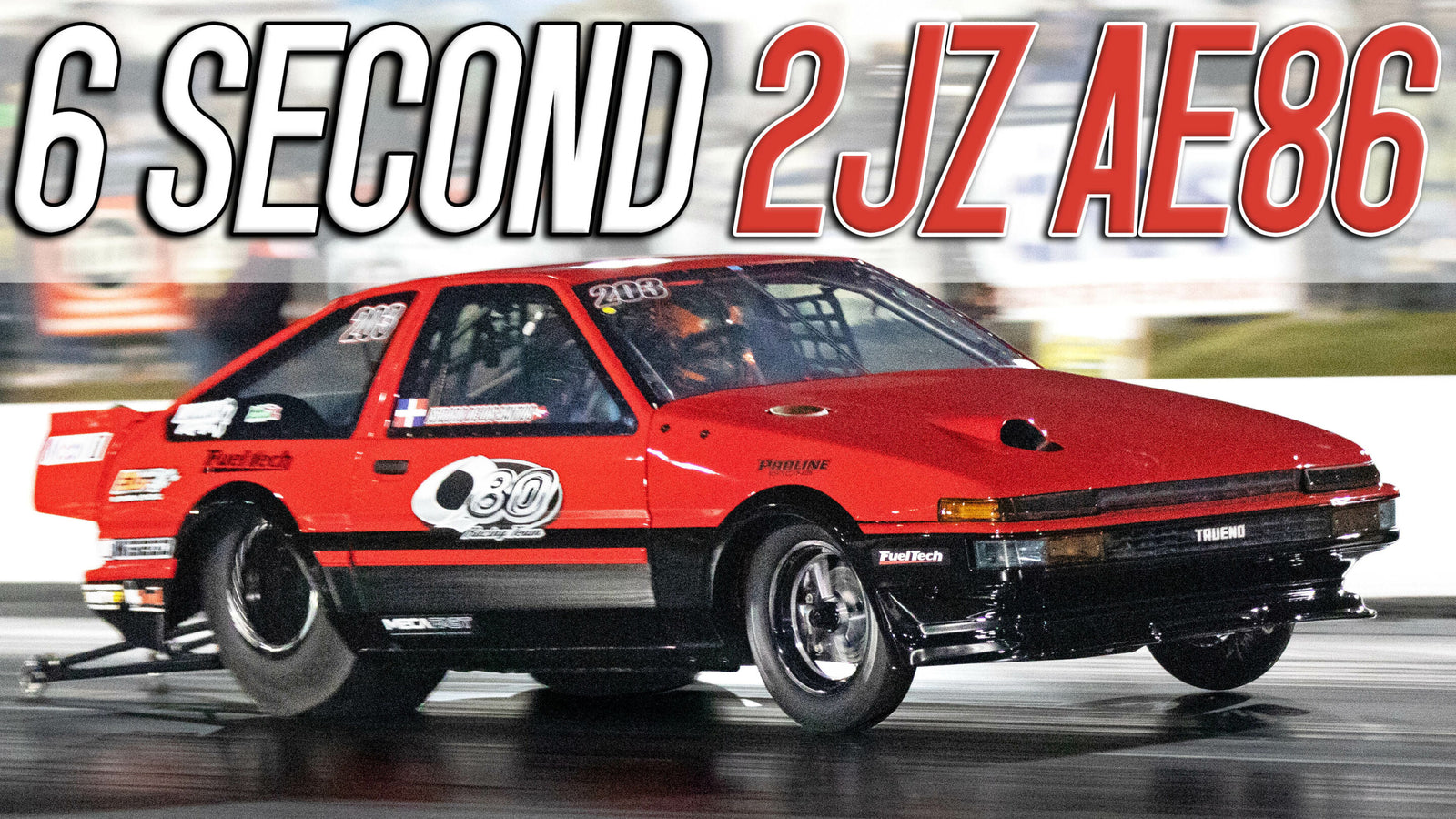 6 second Toyota AE86 DOMINATES at World Cup Finals - 1320Video
