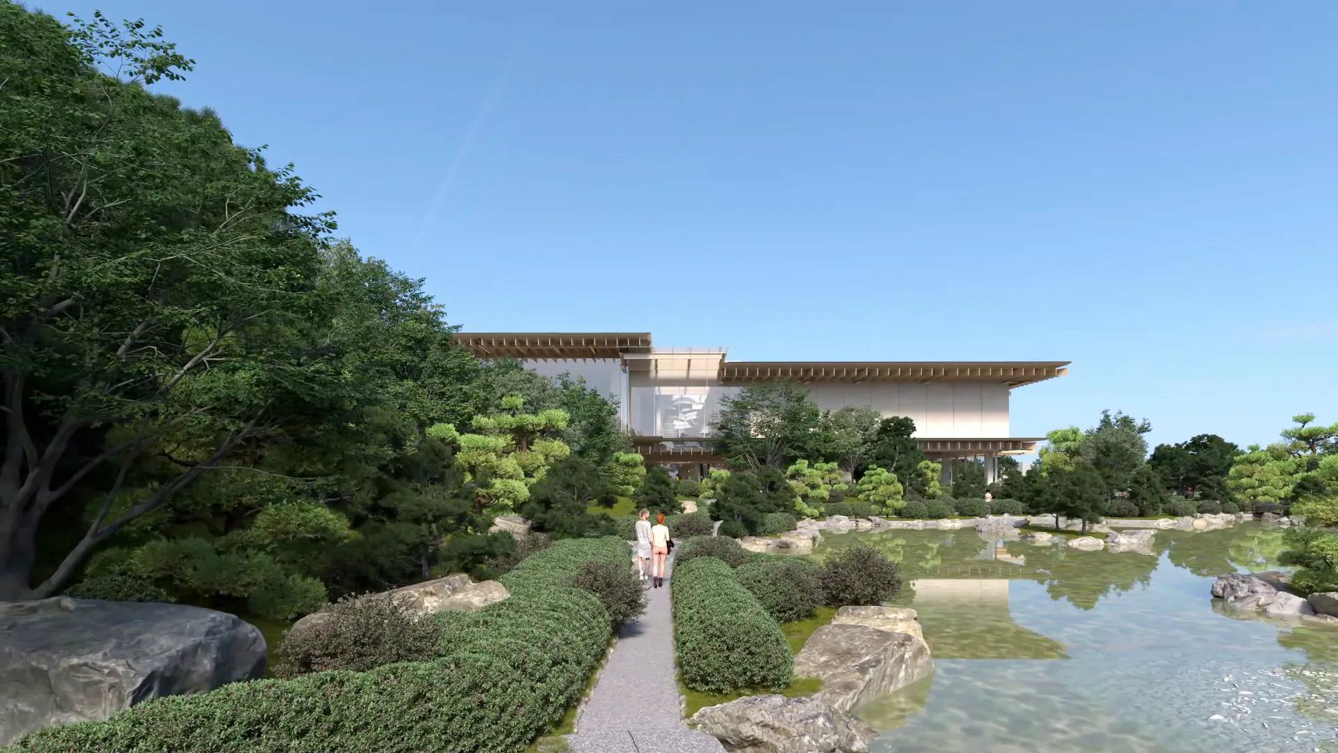 新県美と大濠公園日本庭園 | インタビュー | 新福岡県立美術館が大濠