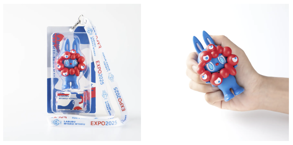 ミャクミャク × ラブブ、閉幕直前で万博公式コラボグッズ発売へ 「超絶