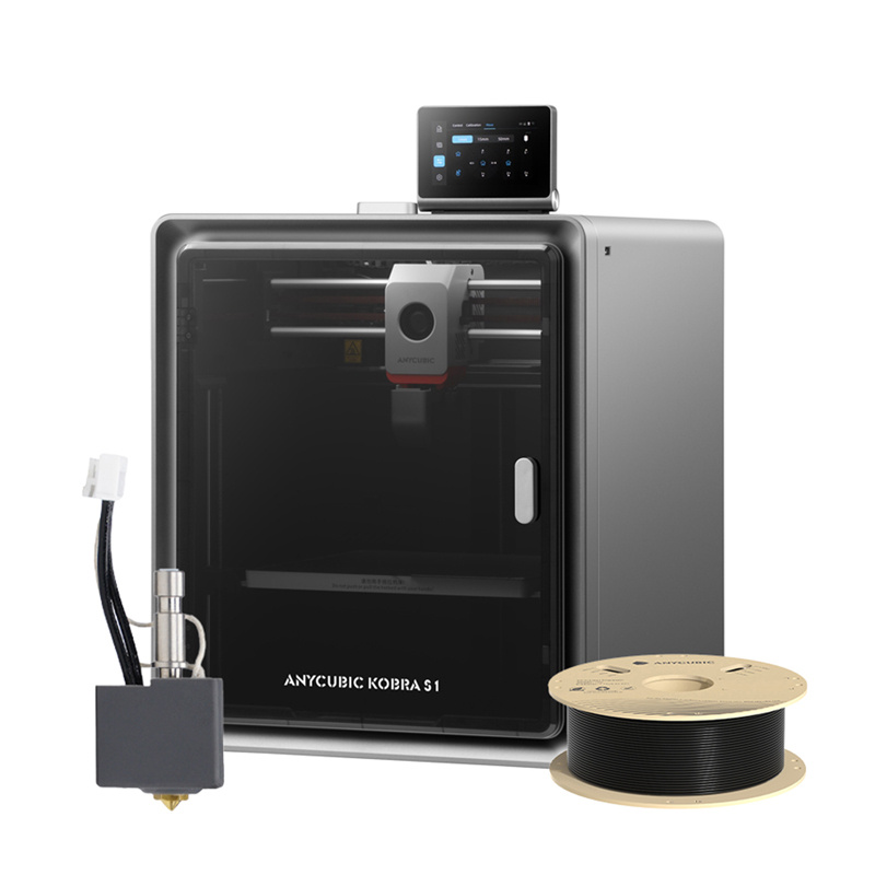 Anycubic Kobra S1 Combo 3D printer + Hotend + Free filament